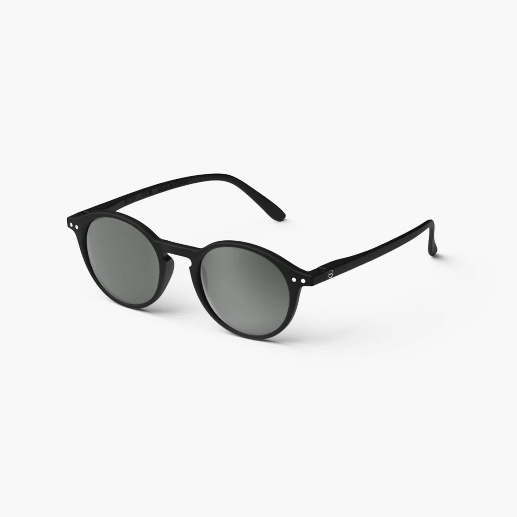 IZIPIZI IZIPIZI D Reading Sun Glasses, Black, +2.5