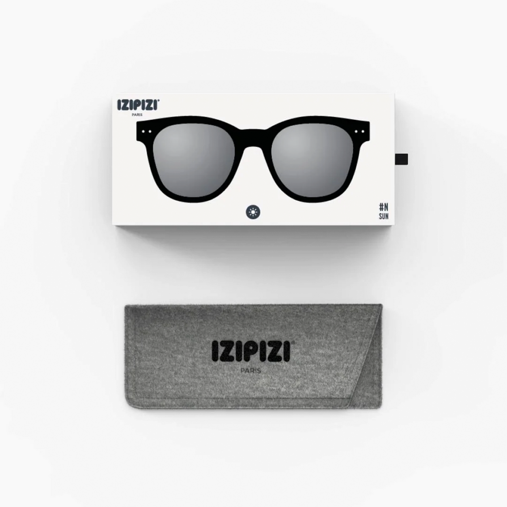 IZIPIZI IZIPIZI N Sun Glasses, Black
