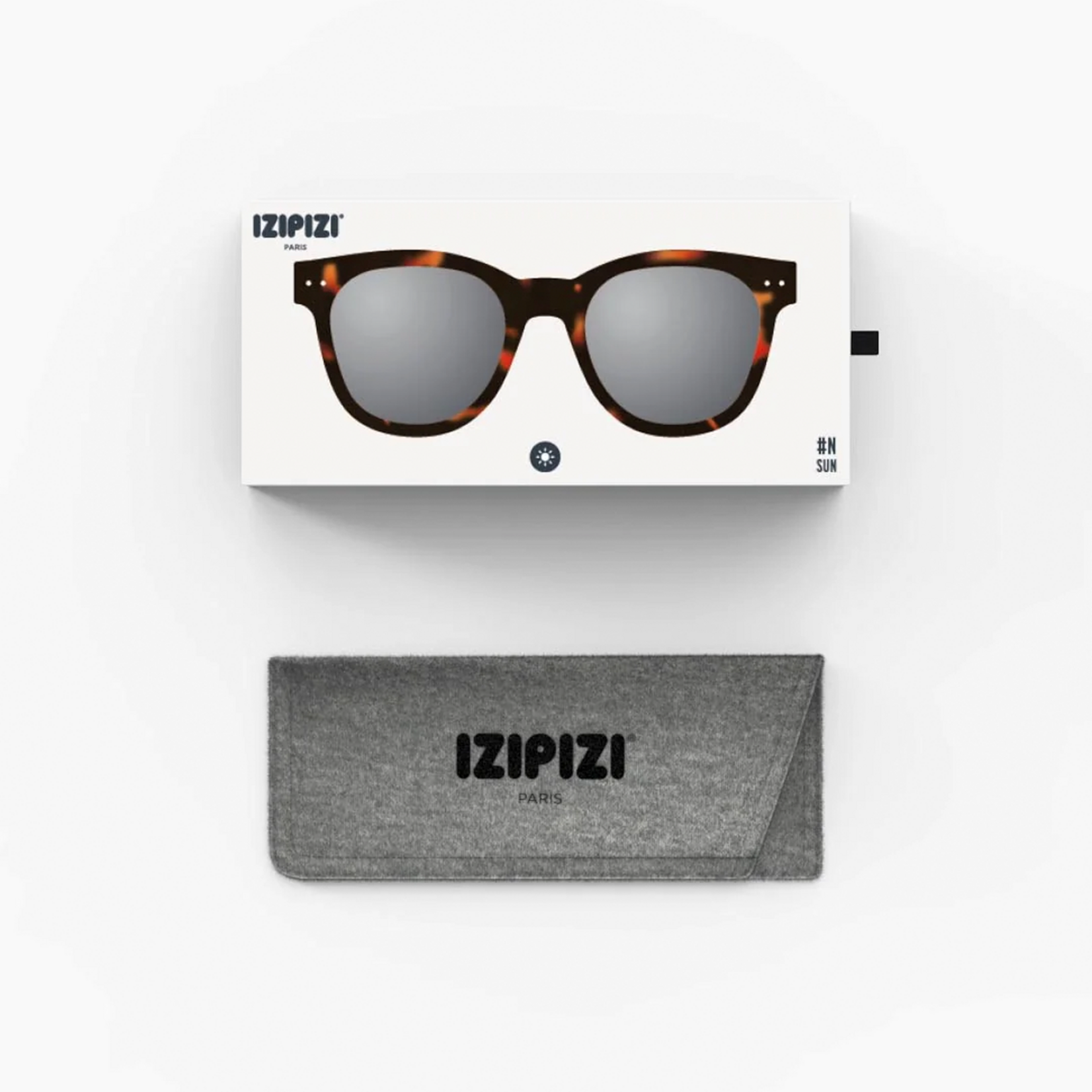 IZIPIZI IZIPIZI N Sun Glasses, Tortoise