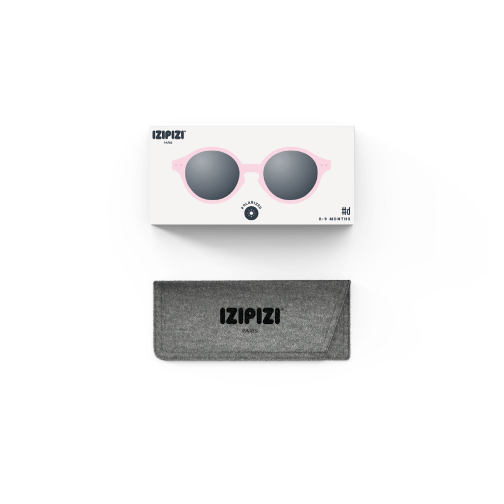 IZIPIZI IZIPIZI D Sun Glasses, Baby (0-9 months), Pastel Pink
