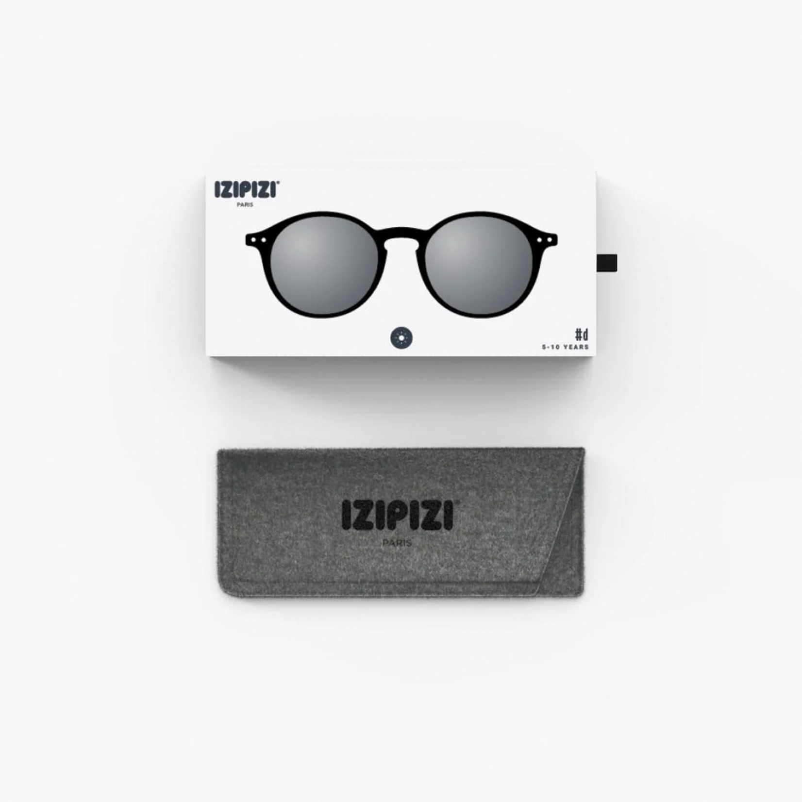 IZIPIZI IZIPIZI D Sun Glasses, Junior (5-10 years), Black