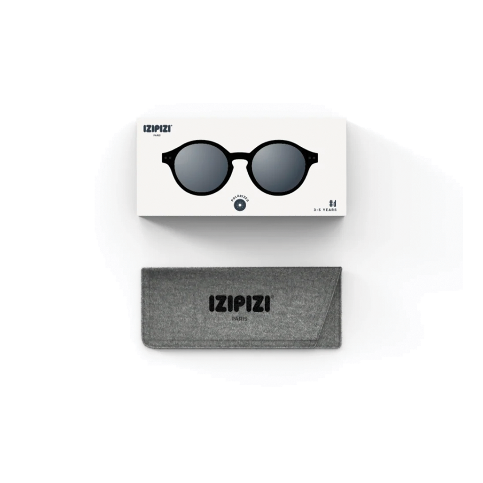 IZIPIZI IZIPIZI D Sun Glasses, Kids Plus (3-5 years), Black