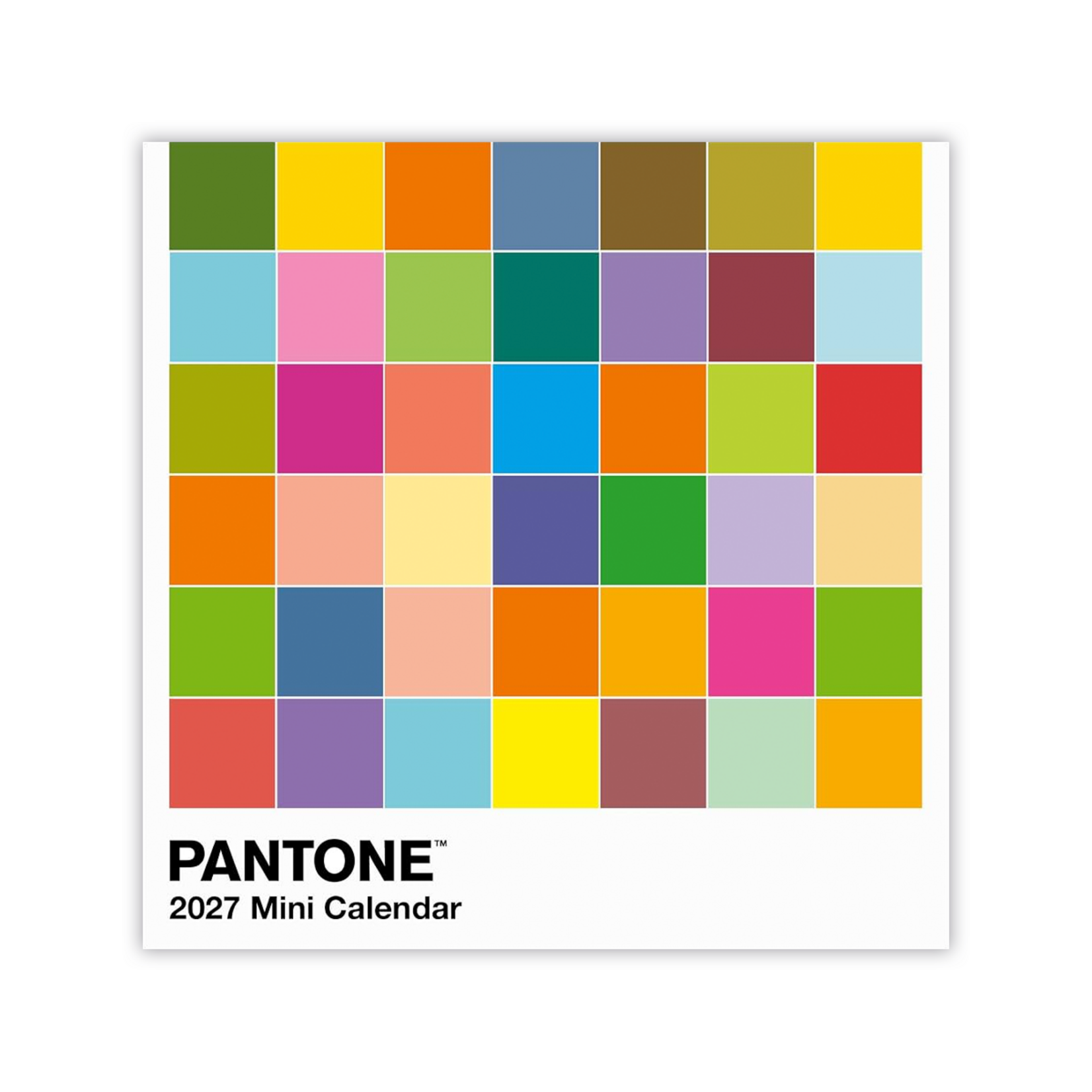 Pantone Mini Wall Calendar - 2027