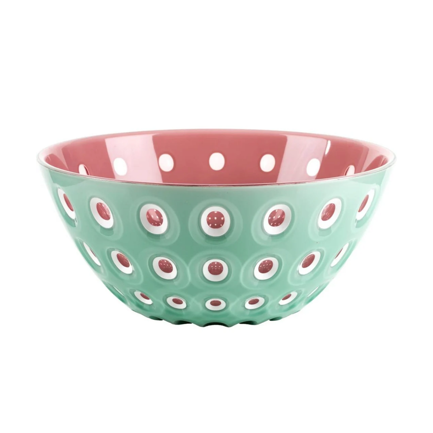 Guzzini Guzzini "Le Murrine" Bowl, 25cm - Matcha Green / White / Mauve