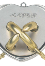 Amour Puzzle - Hanayama Cast Metal Puzzle - Difficulty Level 5/6
