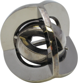 Equa Puzzle - Hanayama Cast Metal Puzzle - Difficulty Level 5/6