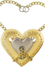 Heart Puzzle - Hanayama Cast Metal Puzzle - Difficulty Level 4/6