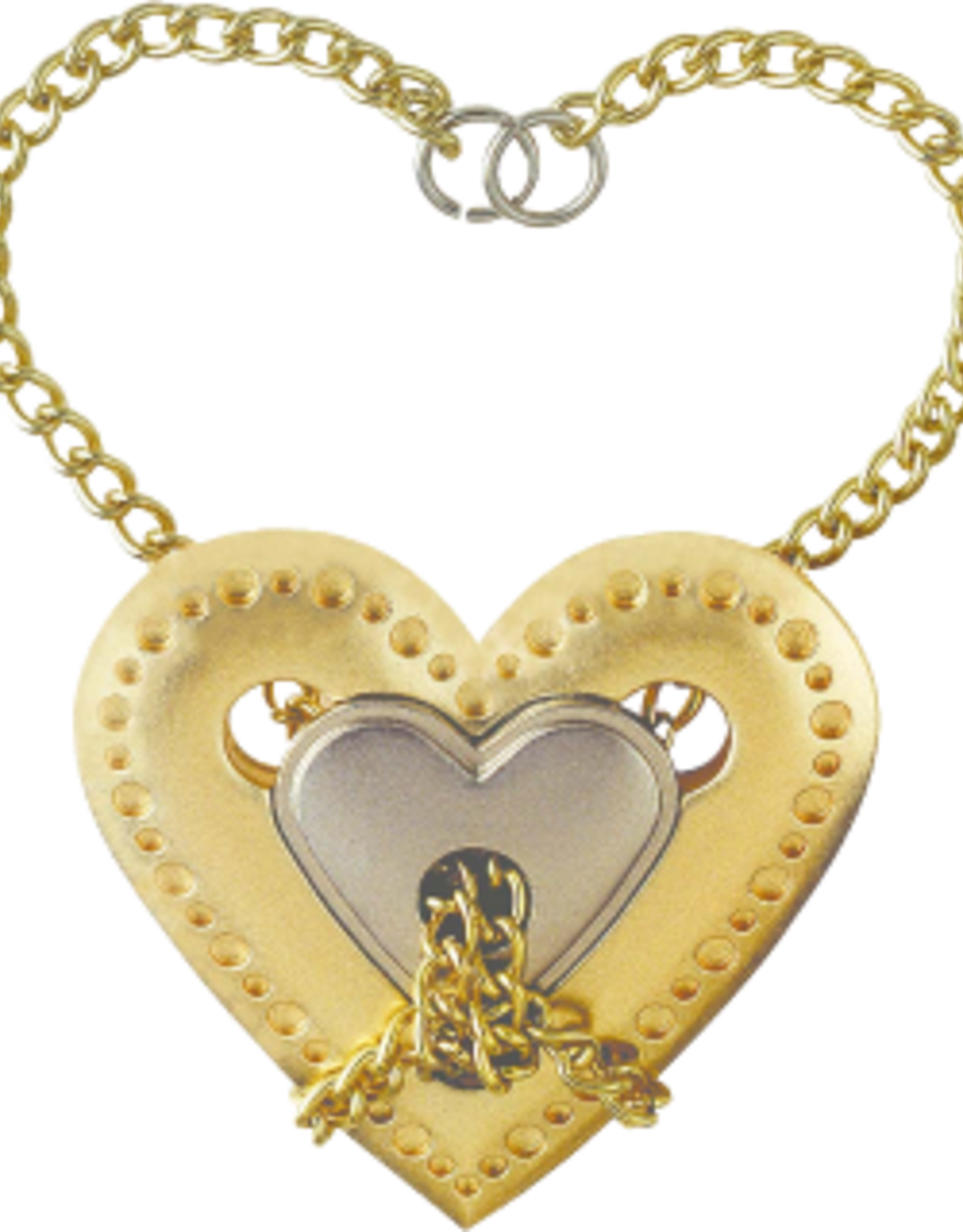 Heart Puzzle - Hanayama Cast Metal Puzzle - Difficulty Level 4/6