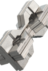 Hourglass Puzzle - Hanayama Cast Metal Puzzle - Difficulty Level 6/6