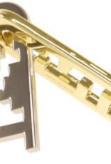 Keyhole Puzzle - Hanayama Cast Metal Puzzle - Difficulty Level 4/6