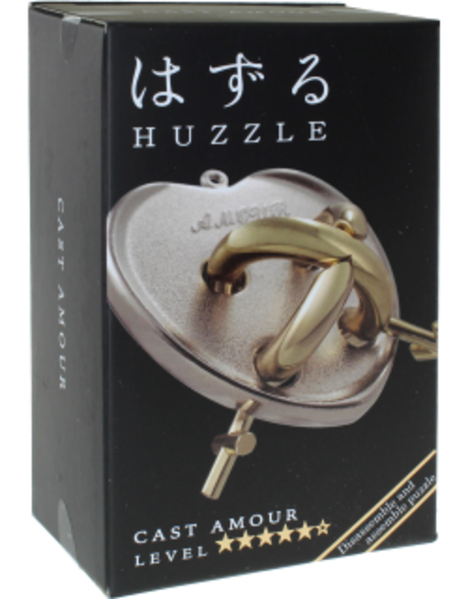 Amour Puzzle - Hanayama Cast Metal Puzzle - Difficulty Level 5/6