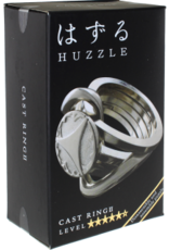 Ring 2 Puzzle - Hanayama Cast Metal Puzzle - Difficulty Level 5/6