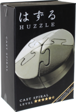 Spiral Puzzle - Hanayama Cast Metal Puzzle - Difficulty Level 5/6