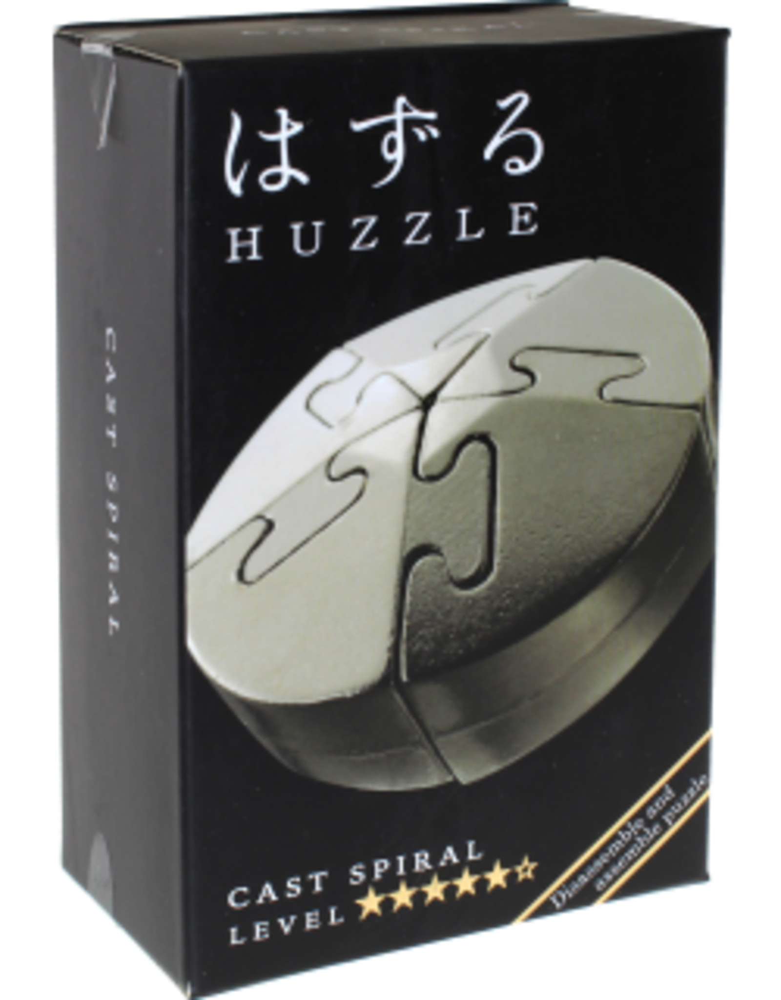 Spiral Puzzle - Hanayama Cast Metal Puzzle - Difficulty Level 5/6