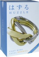 Ring Puzzle - Hanayama Cast Metal Puzzle - Difficulty Level 4/6