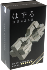 Hourglass Puzzle - Hanayama Cast Metal Puzzle - Difficulty Level 6/6