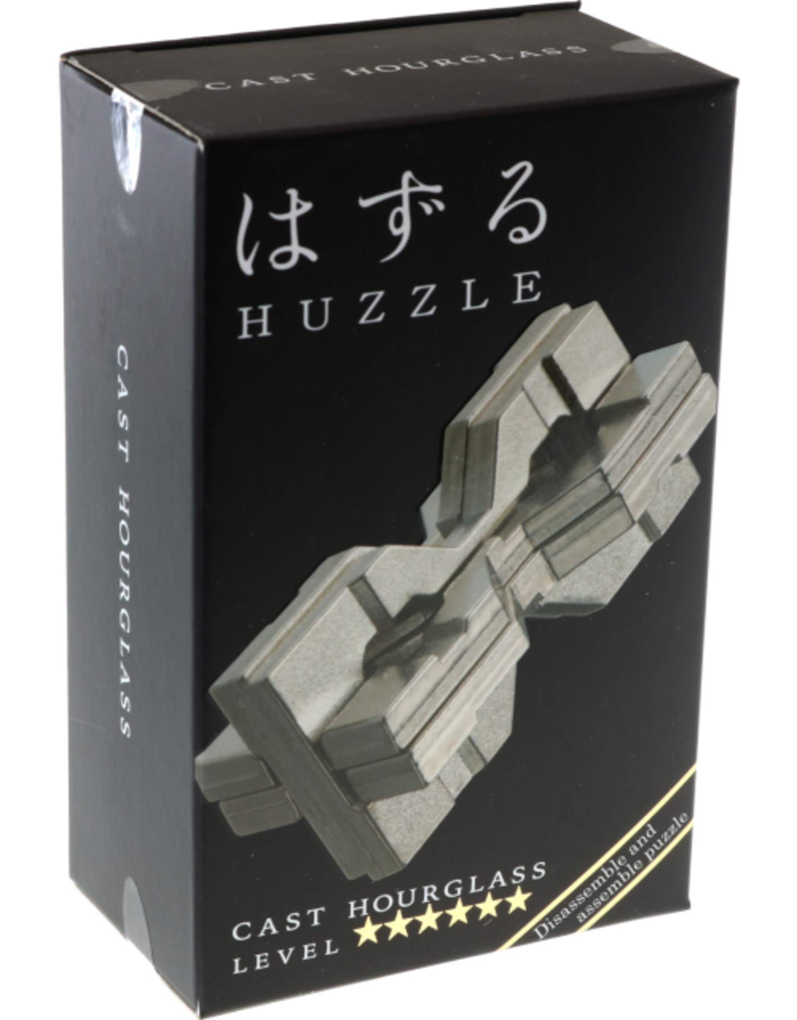 Hourglass Puzzle - Hanayama Cast Metal Puzzle - Difficulty Level 6/6