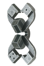 Chain Puzzle - Hanayama Cast Metal Puzzle - Difficulty Level 6/6