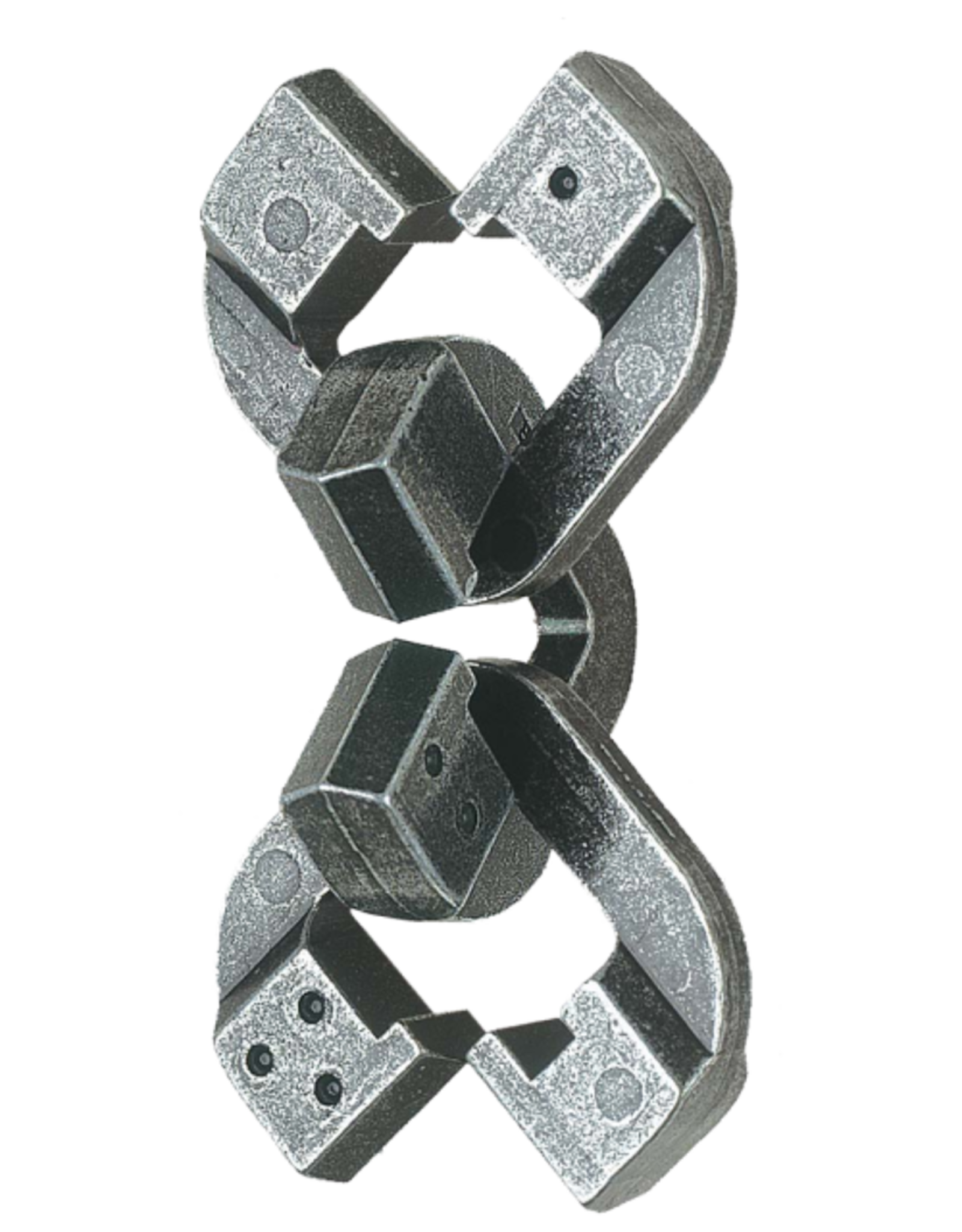 Chain Puzzle - Hanayama Cast Metal Puzzle - Difficulty Level 6/6