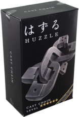 Chain Puzzle - Hanayama Cast Metal Puzzle - Difficulty Level 6/6