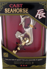 Seahorse Puzzle - Hanayama Cast Metal Puzzle - Difficulty Level 2/6