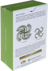 Galaxy Puzzle - Hanayama Cast Metal Puzzle - Difficulty Level 3/6