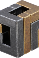Coil Puzzle - Hanayama Cast Metal Puzzle - Difficulty Level 3/6