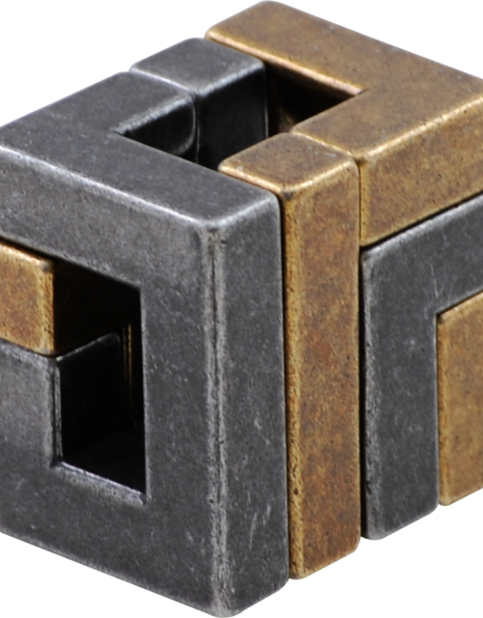 Coil Puzzle - Hanayama Cast Metal Puzzle - Difficulty Level 3/6