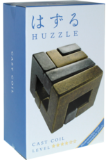 Coil Puzzle - Hanayama Cast Metal Puzzle - Difficulty Level 3/6