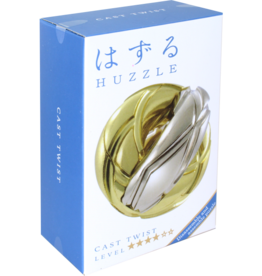 Twist Puzzle - Hanayama Cast Metal Puzzle - Difficulty Level 4/6