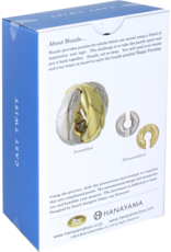 Twist Puzzle - Hanayama Cast Metal Puzzle - Difficulty Level 4/6