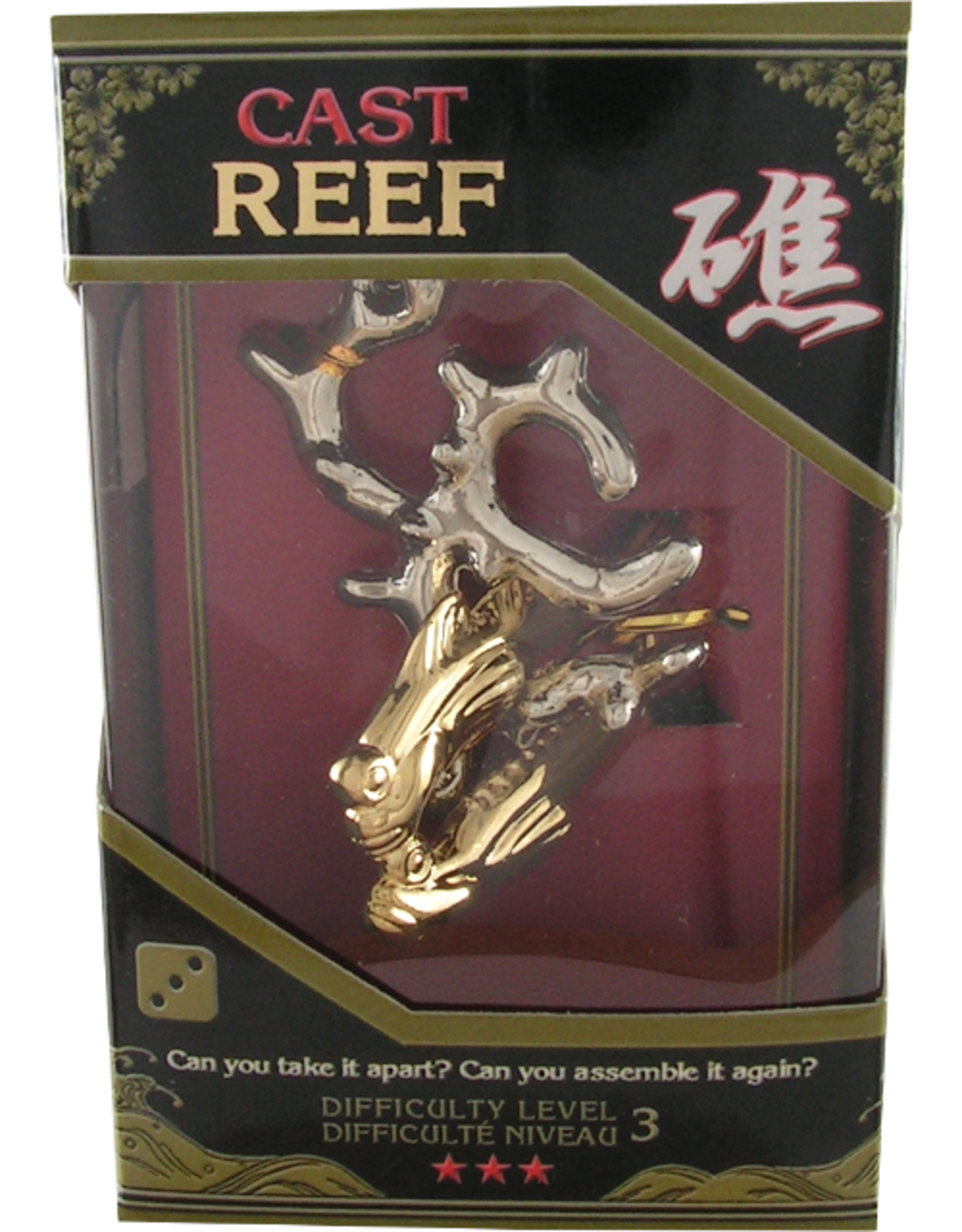 Hanayama Cast Metal Puzzle Reef