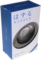 UFO Puzzle - Hanayama Cast Metal Puzzle - Difficulty Level 4/6