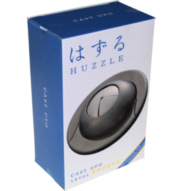 UFO Puzzle - Hanayama Cast Metal Puzzle - Difficulty Level 4/6