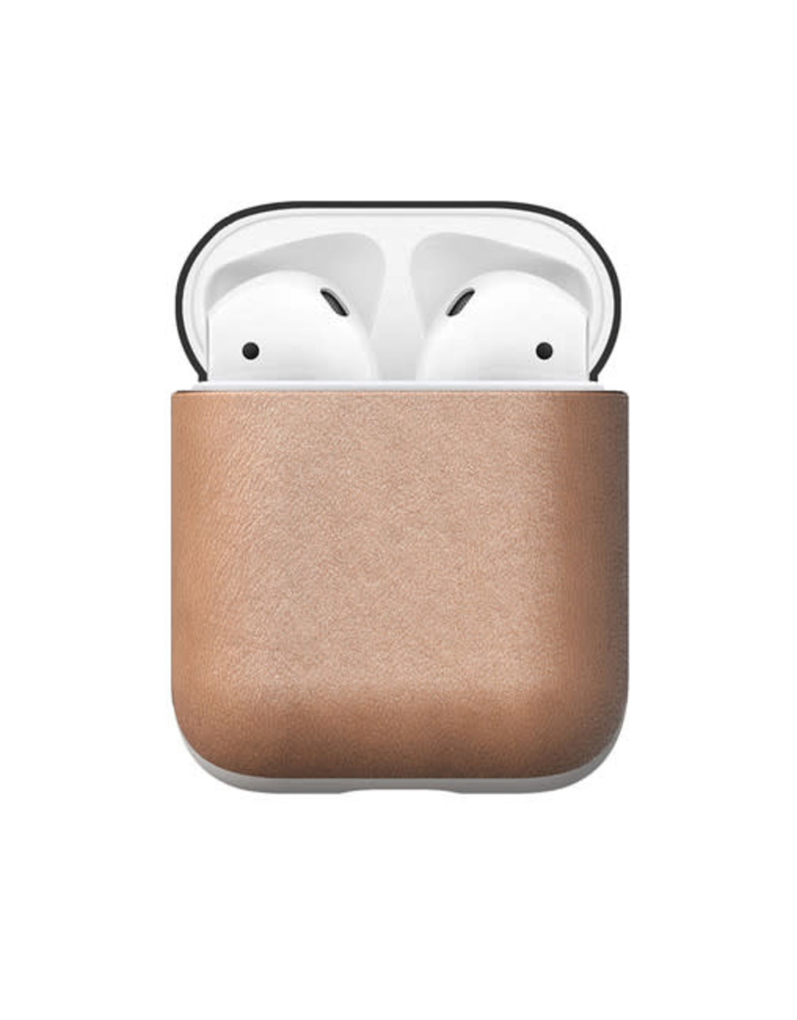 Nomad - Rugged Leather Case Natural for AirPods