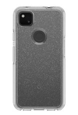 Otterbox CLEARANCE - Otterbox - Symmetry Clear Protective Case Stardust (Silver Flake/Clear) for Google Pixel 4a