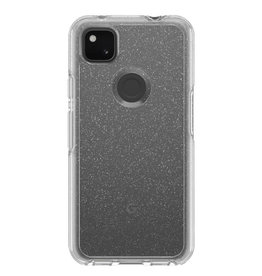 Otterbox CLEARANCE - Otterbox - Symmetry Clear Protective Case Stardust (Silver Flake/Clear) for Google Pixel 4a
