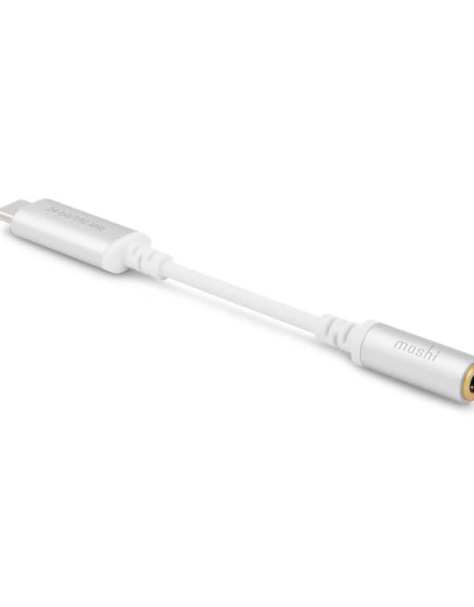 Moshi - USB-C to 3.5 mm Digital Audio Adapter Silver