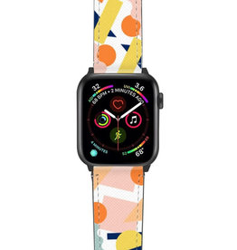 Casetify - Safiano Leather Band Poketo for Apple Apple Watch Series 6/SE 44mm/42mm