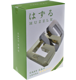 G & G Puzzle - Hanayama Cast Metal Puzzle - Difficulty Level 3/6
