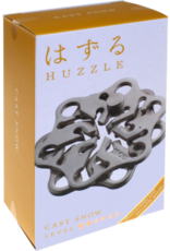 Snow Puzzle - Hanayama Cast Metal Puzzle - Difficulty Level 2/6