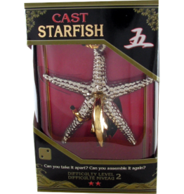 Starfish Puzzle - Hanayama Cast Puzzle - Difficulty Level 2/6
