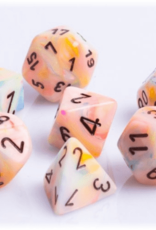 Chessex FESTIVE 7-DIE SET CIRCUS/BLACK