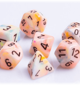 Chessex FESTIVE 7-DIE SET CIRCUS/BLACK