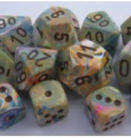 Chessex FESTIVE 7-DIE SET VIBRANT/BROWN
