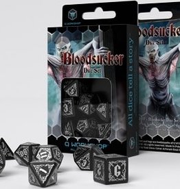 BLOODSUCKER BLACK AND SILVER DICE SET