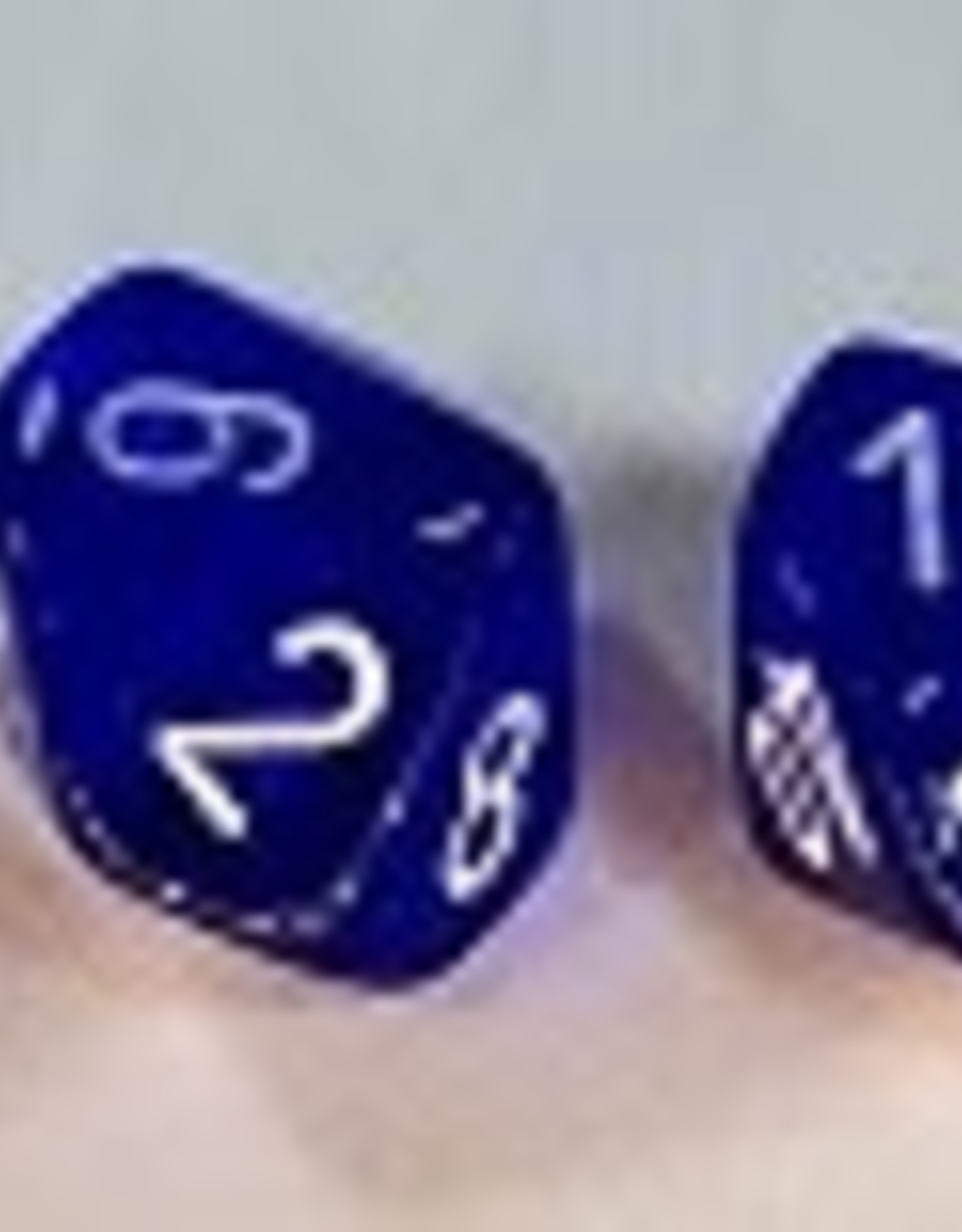 Chessex Chessex Translucent Dice (7) Blue/White
