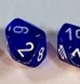 Chessex Chessex Translucent Dice (7) Blue/White
