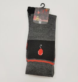 IT - Embroided Balloon Men's Grey Crew Socks