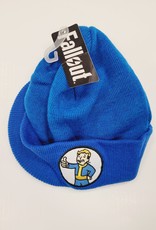 FALLOUT - Cut Fabric Embroidered Patch Woven Label Blue